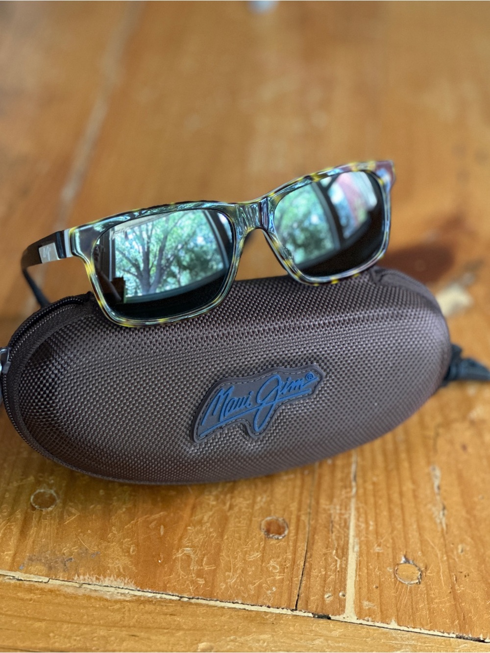 Maui Jim Eh Brah 284/57 Tortoise Shell Sunglasses